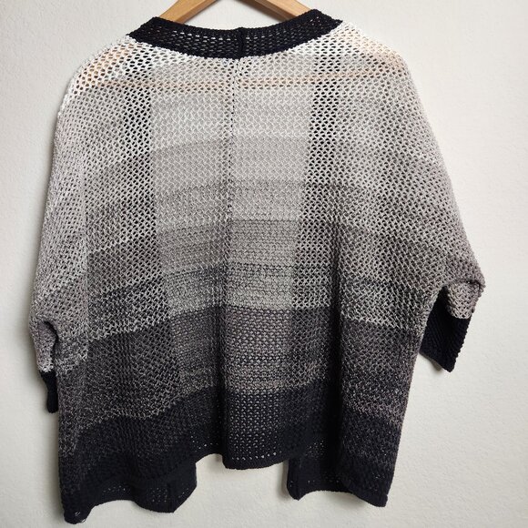 Westbound Ombre Open Knit Cardigan - Picture 2 of 5